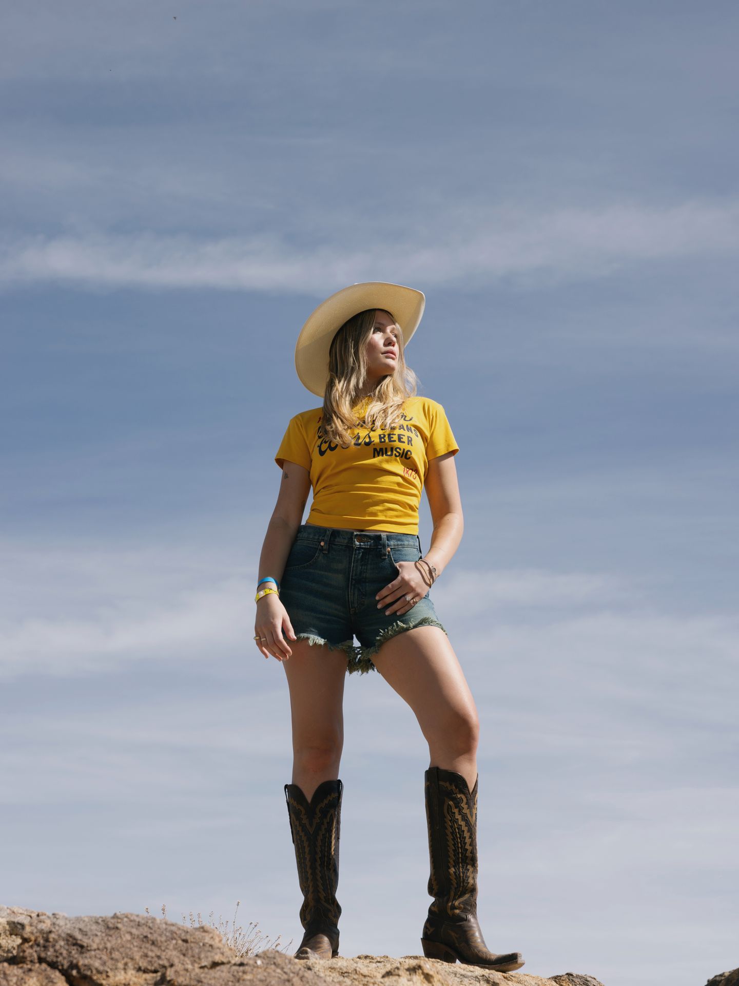 Женская футболка Wrangler x Coors, цвет: Манговый — фото 2