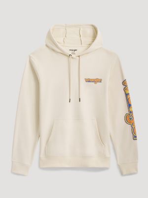 Men's Wrangler Rodeo Action Back Graphic Pullover Hoodie