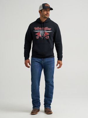 Men's Wrangler Longhorn 47 Graphic Pullover Hoodie