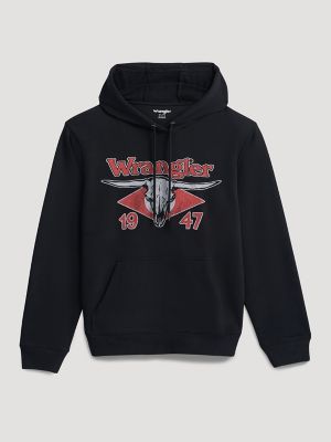 Men's Wrangler Longhorn 47 Graphic Pullover Hoodie