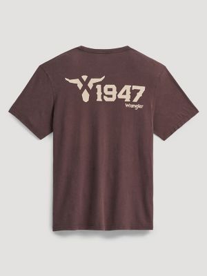 20X 1947 Graphic T-Shirt in Seal Brown