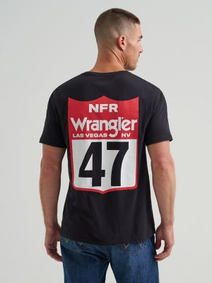 NFR Vegas Graphic T-Shirt in Black Beauty