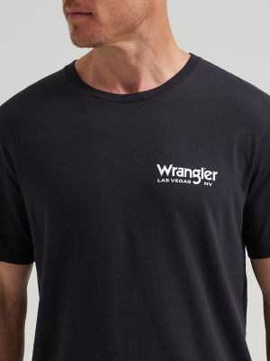 NFR Vegas Graphic T-Shirt in Black Beauty
