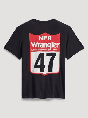 NFR Vegas Graphic T-Shirt in Black Beauty