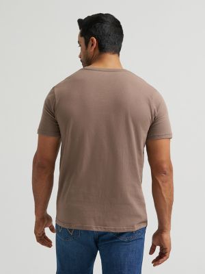 Americana Star Graphic T-Shirt in Walnut