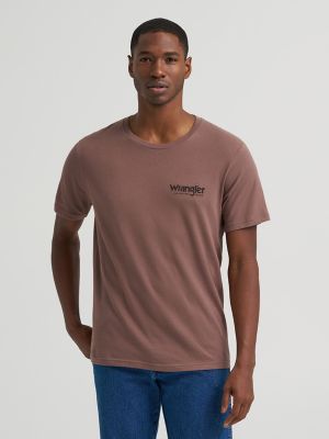 Dusty Arena Graphic T-Shirt in Coffee Quartz