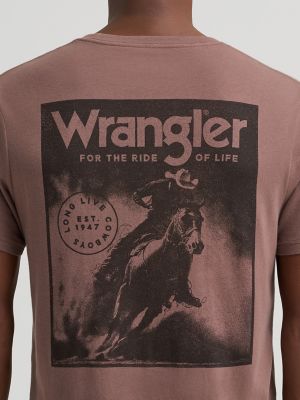 Dusty Arena Graphic T-Shirt in Coffee Quartz