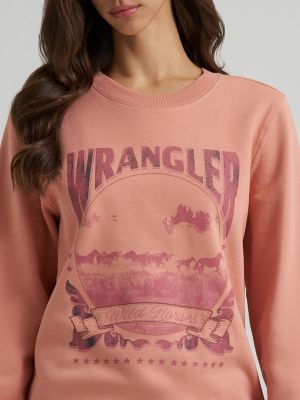 Women's Washed Prairie Fleece Sweatshirt