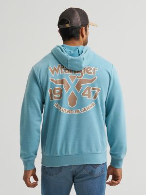 Men's Wrangler Legends Back Graphic Pullover Hoodie