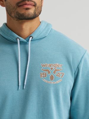 Men's Wrangler Legends Back Graphic Pullover Hoodie