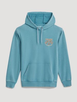 Men's Wrangler Legends Back Graphic Pullover Hoodie