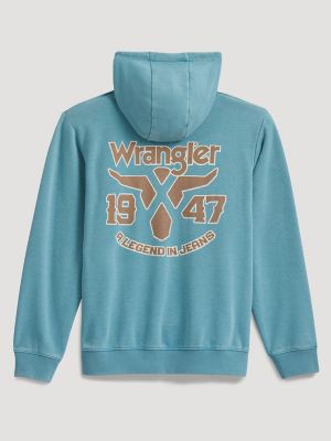 Men's Wrangler Legends Back Graphic Pullover Hoodie