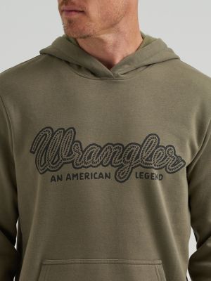 Men's Wrangler Legacy Script Graphic Pullover Hoodie