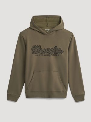 Men's Wrangler Legacy Script Graphic Pullover Hoodie