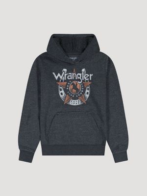 Boy's Horseshoe Star Pullover Hoodie