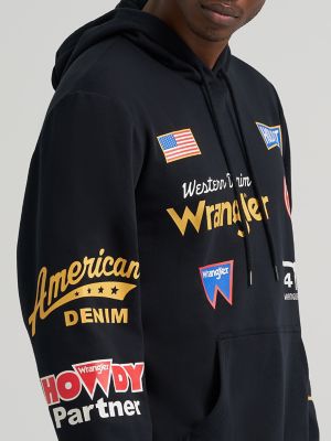Men's Wrangler Icons Relaxed Graphic Pullover Hoodie