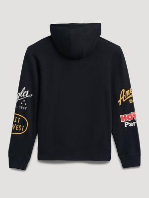 Men's Wrangler Icons Relaxed Graphic Pullover Hoodie