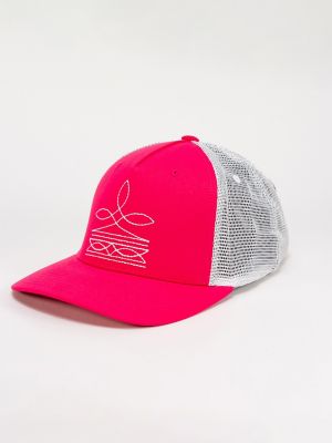 Women's Boot Stitch Trucker Hat