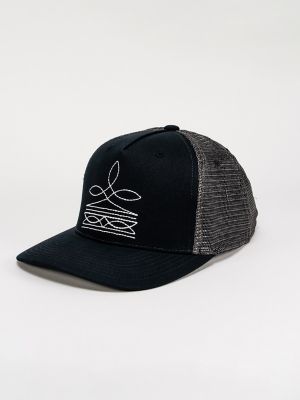 Women's Boot Stitch Trucker Hat