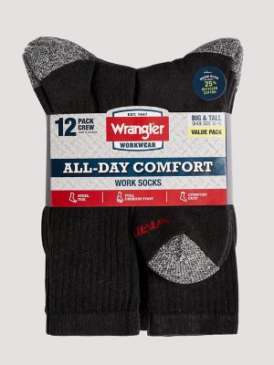 Men's Crew Work Sock (12-Pack)