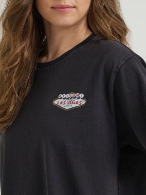 Vegas Lights Girlfriend Graphic Tee