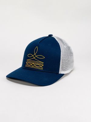 Women's Boot Stitch Trucker Hat