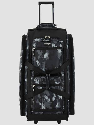 Wesley Rolling Duffle Bag:White Camo:One Size: alternative view