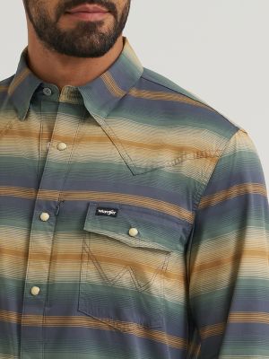 Wrangler All Terrain Gear Men's Technical Shirt in Turbulence alternative view 4