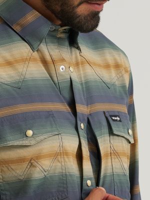 Wrangler All Terrain Gear Men's Technical Shirt in Turbulence alternative view 5