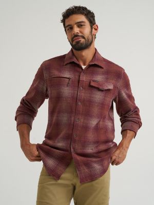 Wrangler ATG&trade; Men's Campsite Plaid Shirt