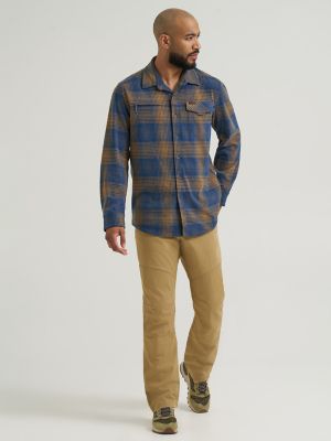 Wrangler ATG&trade; Men's Campsite Plaid Shirt