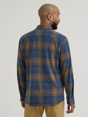 Wrangler ATG&trade; Men's Campsite Plaid Shirt