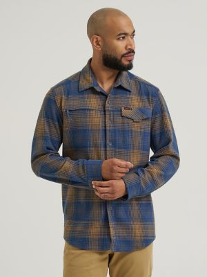 Wrangler ATG&trade; Men's Campsite Plaid Shirt