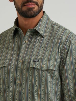 Wrangler All Terrain Gear Men's Technical Shirt in Dark Forest alternative view 5
