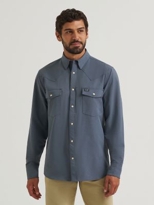 Wrangler All Terrain Gear Men's Technical Shirt in Turbulence