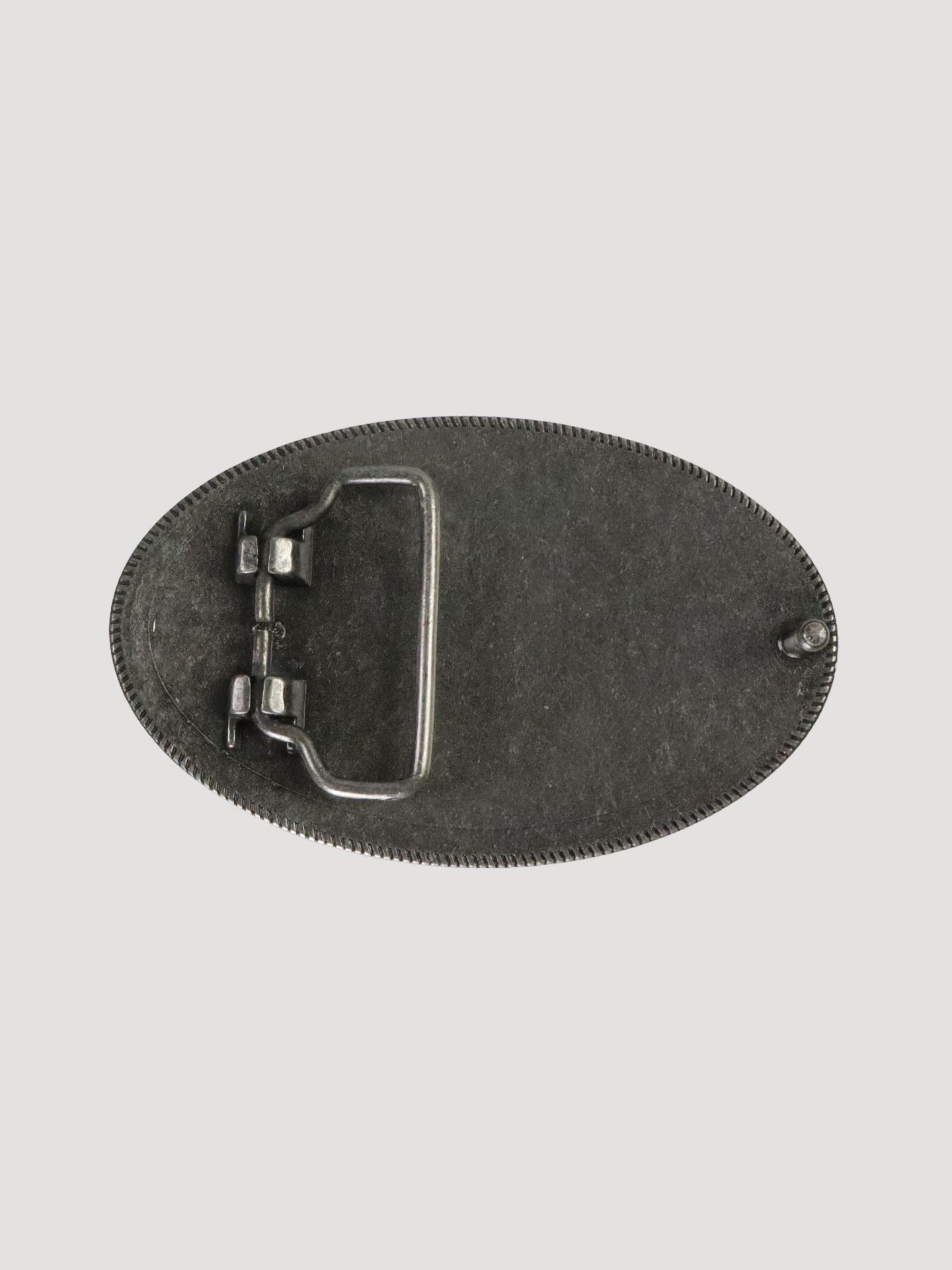 Мужской ремень Wrangler Steer Head Belt Buckle, цвет: Латунный / Серебряный — фото 2