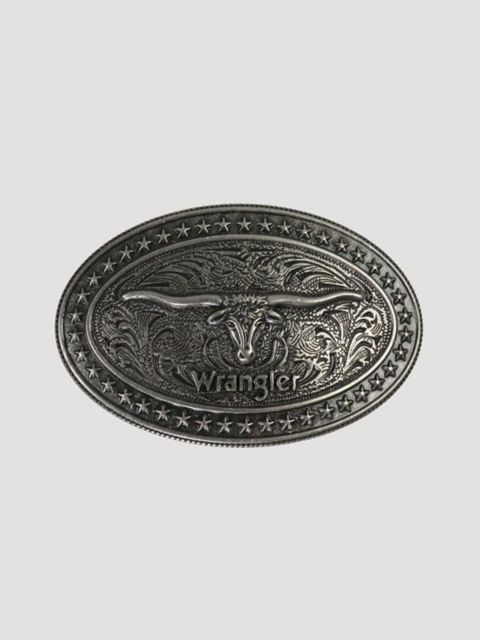 Мужские футболки Wrangler Men's Steer Head Belt Buckle