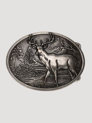 Men's Wilderness Deer Belt Buckle