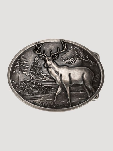 Мужские аксессуары Wrangler Men's Wilderness Deer Belt Buckle