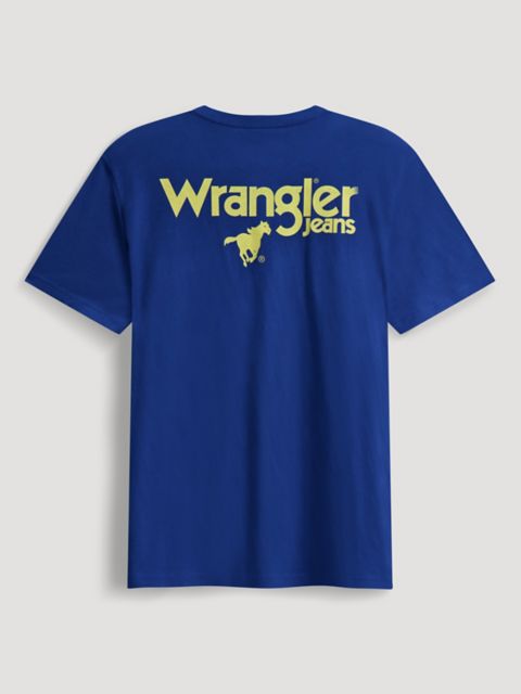Мужские футболки Wrangler Horse Wrangler Back Graphic T-Shirt