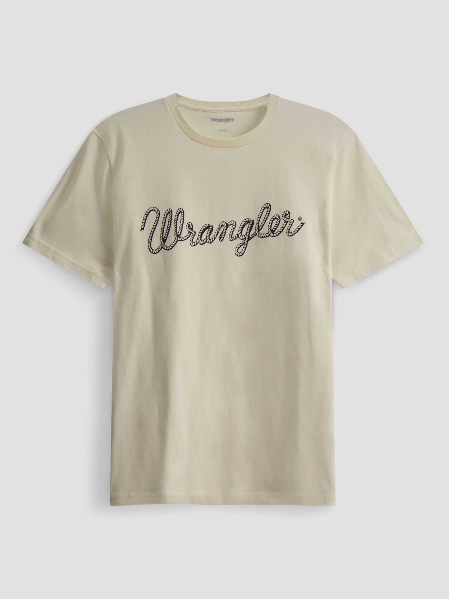 Мужская футболка Wrangler Rope Logo, цвет: Состаренный белый — фото 1