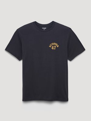 Puff Logo Relaxed Graphic T-Shirt from Wrangler - $24.99