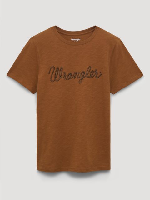 Женские футболки Wrangler Women's Wrangler Rope Logo Reg Fit Tee