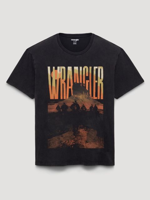 Женские футболки Wrangler Plateau Cowboys Vintage Fit Graphic T-Shirt
