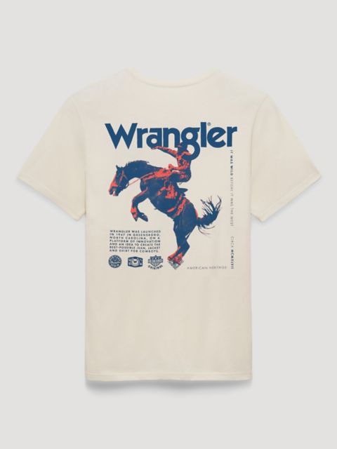 Мужские футболки Wrangler Rodeo Shield Back Relaxed Graphic T-Shirt