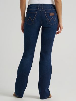 Women's Wrangler Retro&reg; Mae Mid Rise Bootcut Jean in Kennidi alternative view
