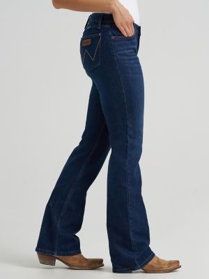 Women's Wrangler Retro&reg; Mae Mid Rise Bootcut Jean in Kennidi alternative view 3