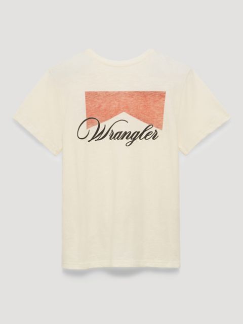 Мужские футболки Wrangler Script Logo Reg Fit Back Graphic Tee