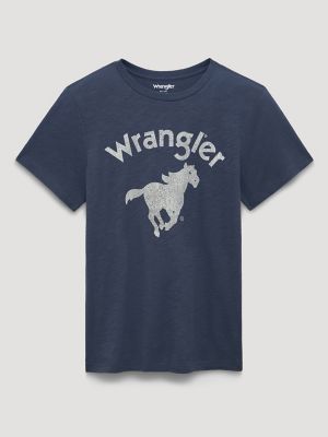 Thundering Horse Reg Fit Graphic Tee from Wrangler - $24.99