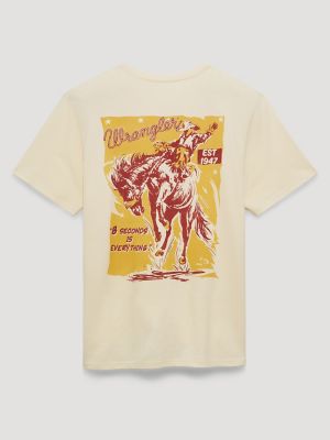 Everything 8 Seconds Relaxed Graphic T-Shirt from Wrangler - $24.99